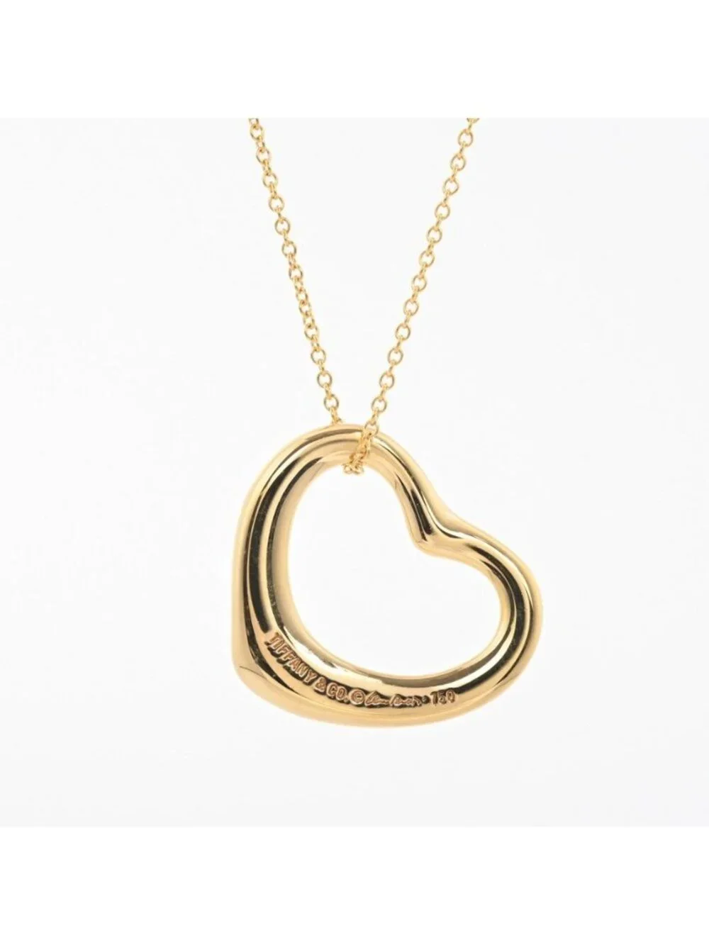 Tiffany & Co Necklace Open Heart